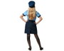 Déguisement de Police pour Fille - Bleu - 3 à 4 ans