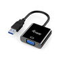 Adaptateur USB vers VGA Equip 133384 Noir