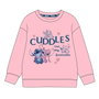 Cerdá Sweat-shirt en coton brushed sans capitonnage Stitch - Taille vêtement : 12 ans