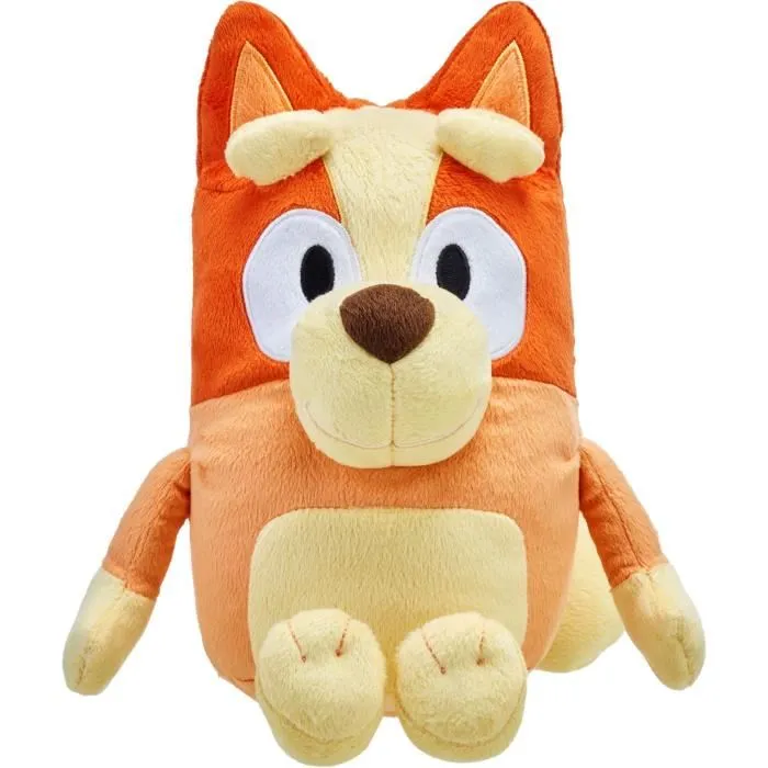 Moose Toys Peluche parlante électronique Bingo 31 cm - Inspirée de Bluey, parle français et joue le générique - Jouet pour enfant dès 3 ans