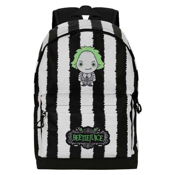 Karactermania Mochila HS FAN 2.2 Bitelchús / Beetlejuice Stripes Sac à dos urbain rayures - 31 x 18 x 44 cm