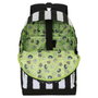 Karactermania Mochila HS FAN 2.2 Bitelchús / Beetlejuice Stripes Sac à dos urbain rayures - 31 x 18 x 44 cm