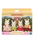 Sylvanian Families La famille Lapin Chocolat - 4 figurines articulées Sylvanian Families La famille Lapin Chocolat - 4 figurines articulées
