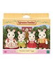 Sylvanian Families La famille Lapin Chocolat - 4 figurines articulées
