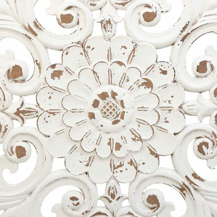 Décoration murale Alexandra House Living Blanc Bois d'épicéa Bois MDF 1 x 56 x 56 cm Décoration murale Alexandra House Living Blanc Bois d'épicéa Bois MDF 1 x 56 x 56 cm