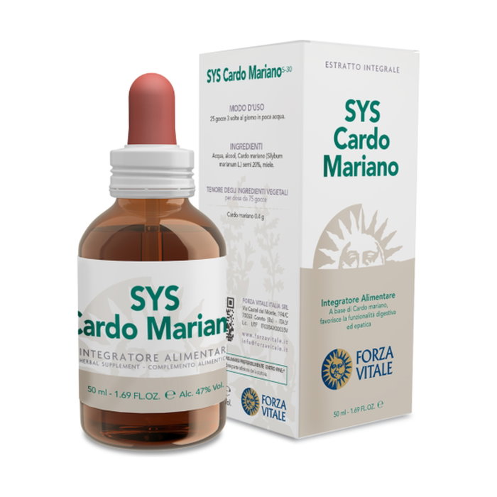 Forza Vitale SYS Cardo Mariano 50 ml Forza Vitale SYS Cardo Mariano 50 ml