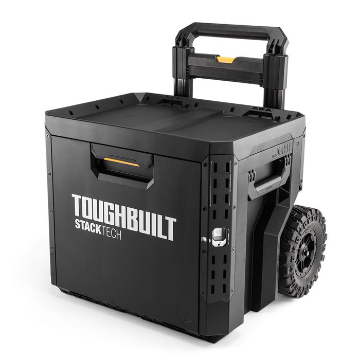 Toughbuilt Stacktech Caisse à outils avec roues, 1 tiroir, fermeture, 53 x 40,5 x 67 cm