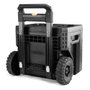 Toughbuilt Stacktech Caisse à outils avec roues, 1 tiroir, fermeture, 53 x 40,5 x 67 cm