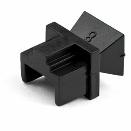 Startech Paquet de 100 capuchons anti-poussière RJ45 Noir