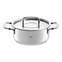 Fissler Casserole avec couvercle Bonn 20 cm – 2,4 L – Acier inoxidable 18/10 – Fond Superthermic pour induction – Réf. 086-122-20-000/0