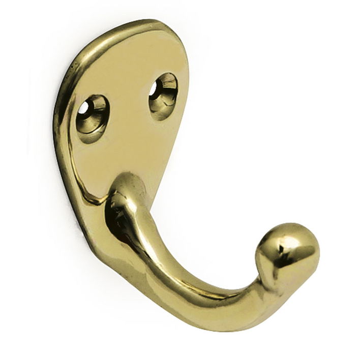 DUVER Petit porte-manteau simple en laiton DUVER Petit porte-manteau simple en laiton