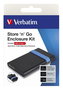 Verbatim Boîtier Externe pour HDD/SSD 2.5" SATA - USB 3.2 Gen 1 - Montage Sans Outil