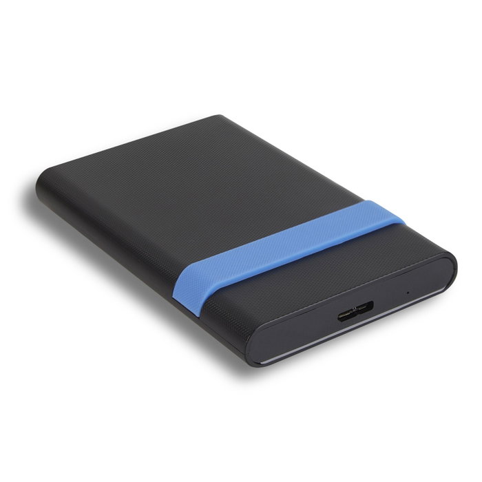 Verbatim Boîtier pour disque dur/SSD 2,5'' SATA, USB 3.2 Gen 1, Bleu/Noir