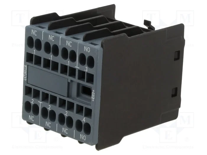 SIEMENS 3RH2911-2HA13 Broches de support NC x3 + NO, pinces à ressort, S0/S00/S2 SIEMENS 3RH2911-2HA13 Broches de support NC x3 + NO, pinces à ressort, S0/S00/S2