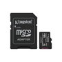 Carte Mémoire Micro SD avec Adaptateur Kingston SDCS3/64GB 64 GB