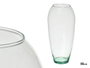 GIFTDECOR Vase Bulbeux en Verre Transparent 51cm