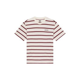 T-shirt à manches courtes homme Dickies York Stripe Ss Blanc 14-16 Ans