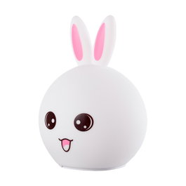 Lampe de chevet enfant Babyrabbit rechargeable blanc chaud