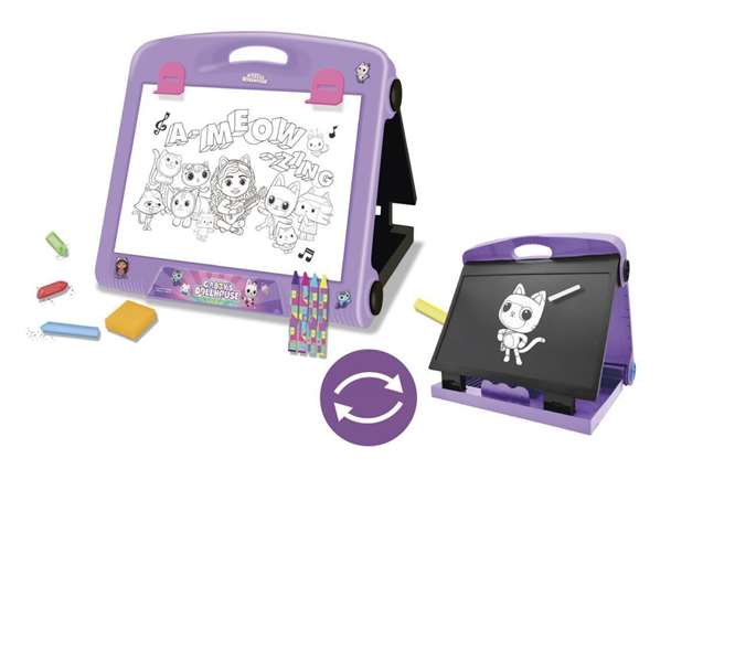 Cerdá Set de Papeterie de Voyage Gabby's Dollhouse, 34.0 x 27.1 x 7.3 cm, Pour Enfants Dès 3 ans, Violet