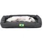 Ferplast Matelas pour chien TENDER TECH - 61 x 46 x 5 cm - Noir - Déhoussable - Antidérapant, Hydrofuge et Anti-rayures