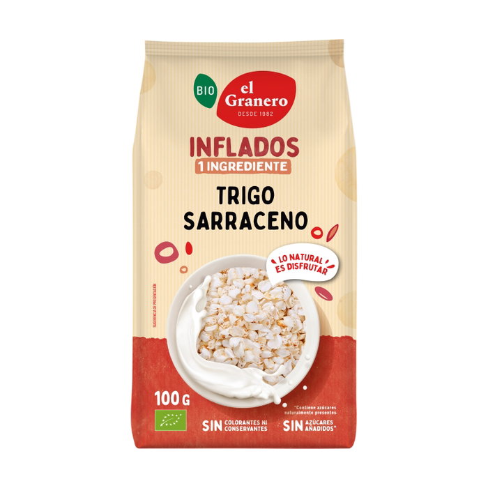El Granero Integral Trigo Sarraceno Hinchado Bio 100g El Granero Integral Trigo Sarraceno Hinchado Bio 100g
