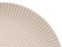 Vessia Assiette Plate 27 cm Gris Céramique avec Gravure (Set de 12)