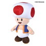 Smoby - Peluche Toad (Super Mario) 40 cm - Peluche officielle - Langue de la boîte : Espagnol, Portugais