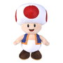 Smoby - Peluche Toad (Super Mario) 40 cm - Peluche officielle - Langue de la boîte : Espagnol, Portugais