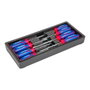 Workpro Jeu de 8 tournevis en acier CR-V (4 Phillips et 4 plats)