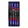 Workpro Jeu de 8 tournevis en acier CR-V (4 Phillips et 4 plats)