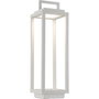 ab+ Resort Lampe de table mobile blanche