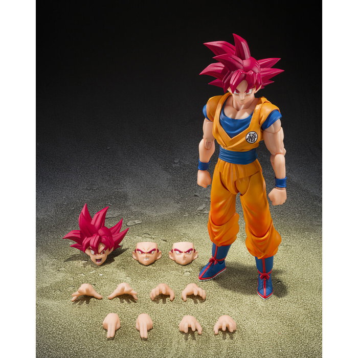 Bandai Tamashii Nations S.H.Figuarts Super Saiyan God Son Goku (God Aura) - 15 cm Bandai Tamashii Nations S.H.Figuarts Super Saiyan God Son Goku (God Aura) - 15 cm