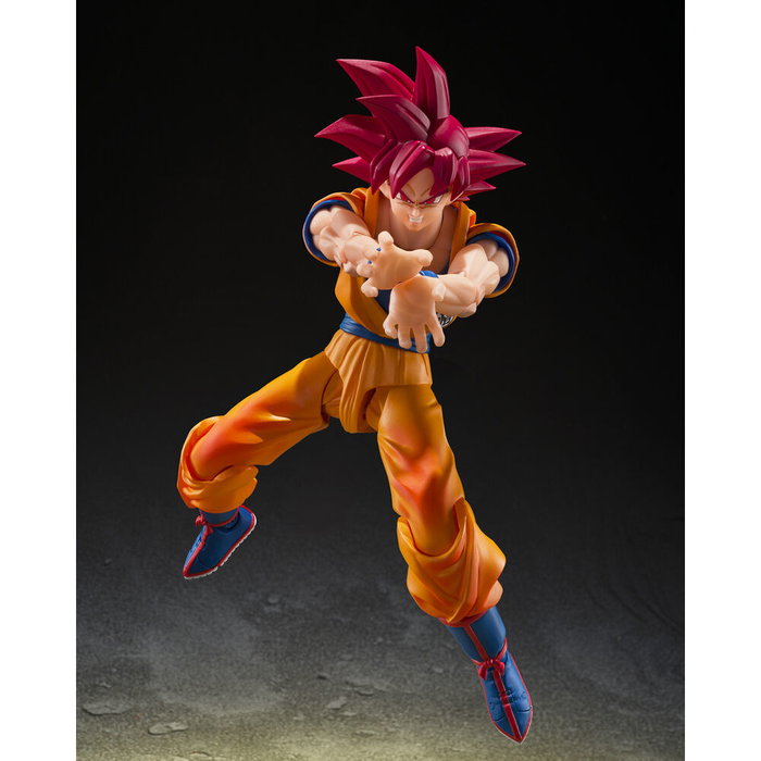 Bandai Tamashii Nations S.H.Figuarts Super Saiyan God Son Goku (God Aura) - 15 cm Bandai Tamashii Nations S.H.Figuarts Super Saiyan God Son Goku (God Aura) - 15 cm
