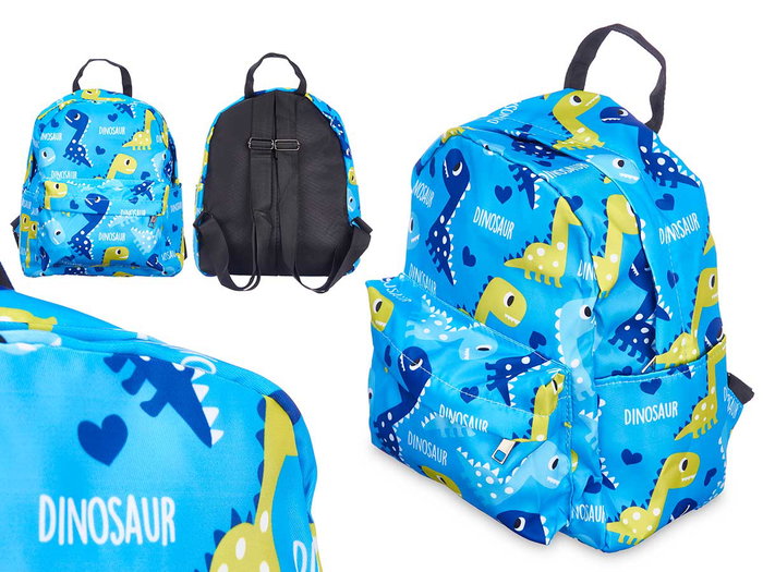 Pincello Mochila Infantile Dinosaures 22 x 28 x 12 cm Tissu Coloré (Set de 12) Pincello Mochila Infantile Dinosaures 22 x 28 x 12 cm Tissu Coloré (Set de 12)