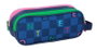 Safta Portatodo double Benetton "Damero", boîte de rangement, 21 x 8 x 6 cm