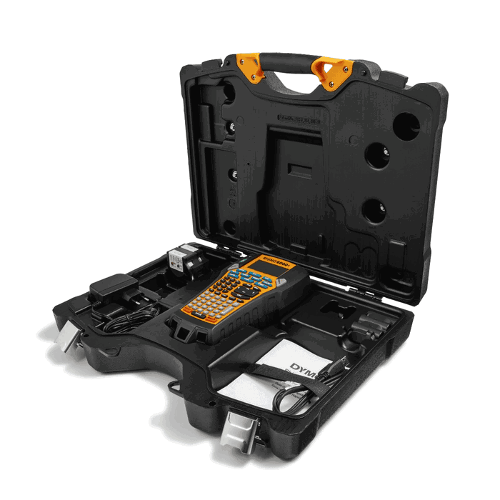 Dymo RH6000K / 2122966 Imprimante d'étiquettes, portable, sans fil, Bluetooth, jaune