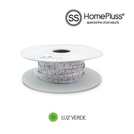 HomePluSS Rouleau de 50 m de ruban LED vert 6W IP20