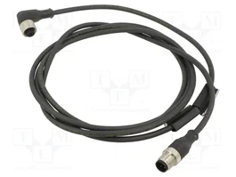 TELEMECANIQUE SENSORS Câble pour capteurs fiche mâle automatique XZCR1512041C2