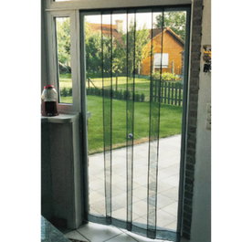 MAURER Rideau moustiquaire fibre de verre 100x240 cm