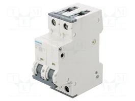 SIEMENS Disjoncteur 2 pôles 6A 400VAC/440VDC