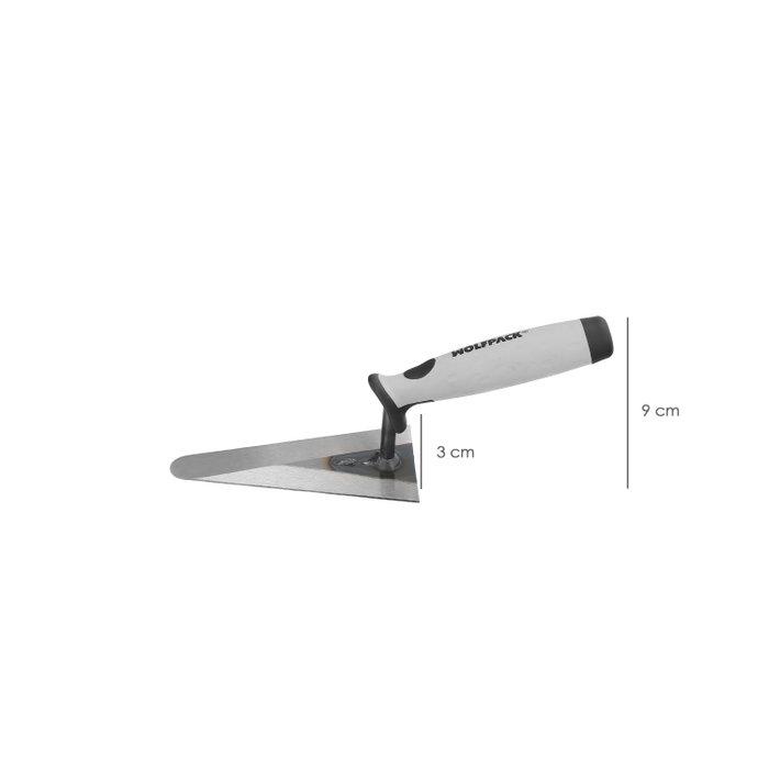 WOLFPACK LINEA PROFESIONAL Truelle Maurer Gummy-grip 342 / 130 mm