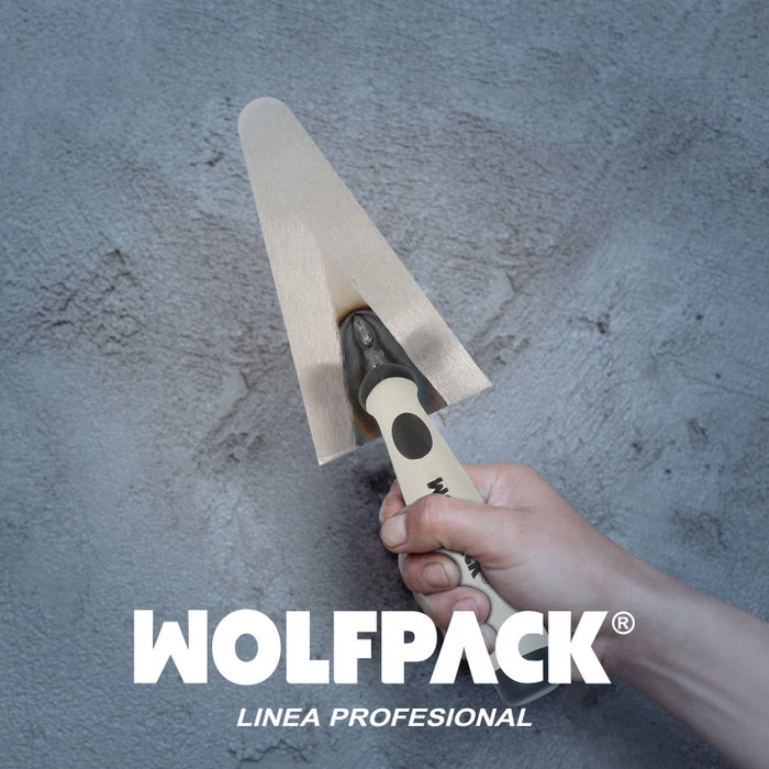 WOLFPACK LINEA PROFESIONAL Truelle Maurer Gummy-grip 342 / 130 mm