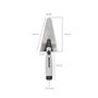 WOLFPACK LINEA PROFESIONAL Truelle Maurer Gummy-grip 342 / 130 mm