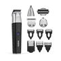 Babyliss Tondeuse Multifonction 11 en 1 MT812E Lithium, Rechargeable, 5 Têtes Interchangeables, Lames Inox, 6 Sabots, Étanche