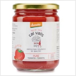 CAL VALLS Purée de tomate DEMETER 400g