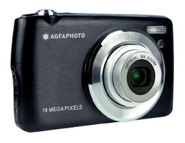 AgfaPhoto DC8200 - Appareil Photo Numérique 18MP avec Capteur CMOS, Zoom Optique 8x, Écran LCD 2.7'', Vidéo Full HD, Batterie Lithium et USB 2.0