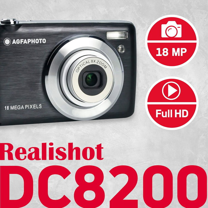 AgfaPhoto Realishot DC8200 Noir AgfaPhoto Realishot DC8200 Noir