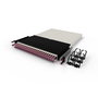 PATCHBOX patchbox.one Baie de brassage fibre optique 30RU avec 24 câbles rétractables OM4 et connecteurs LC-LC pour gestion de câbles réseau
