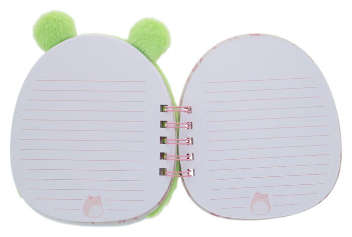 Thumbs Up Squishmallows Peluche carnet de notes A5 Grenouille