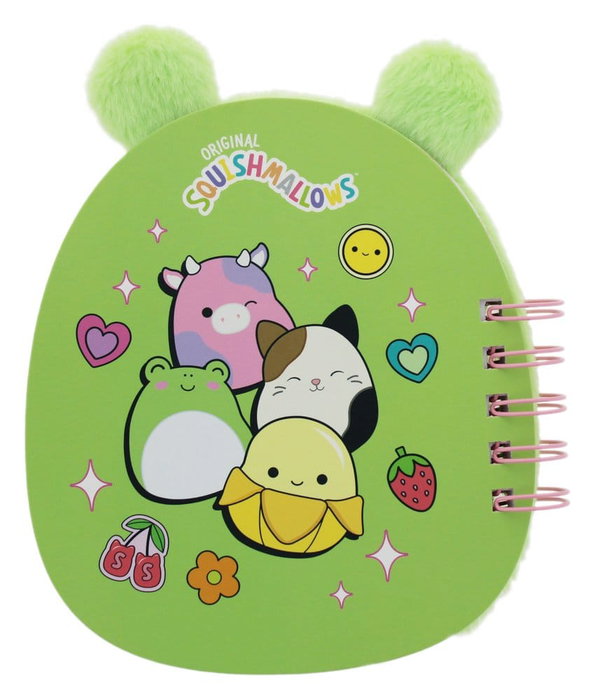 Thumbs Up Squishmallows Peluche carnet de notes A5 Grenouille
